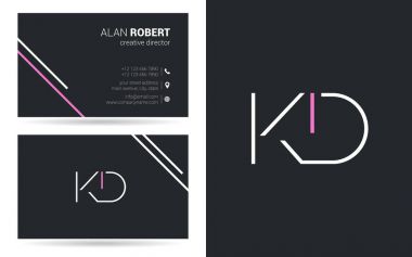 Kontur logo Kd