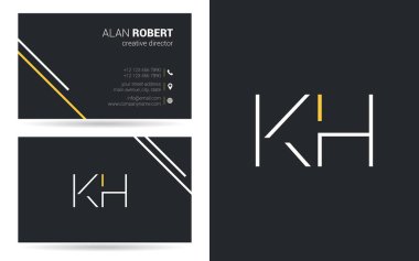 Kontur logo Kh