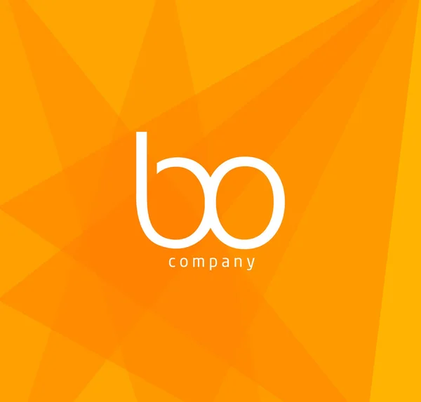 Joint logo Bo — Stock Vector
