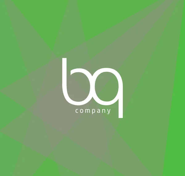 Gemensam logotyp Bq — Stock vektor