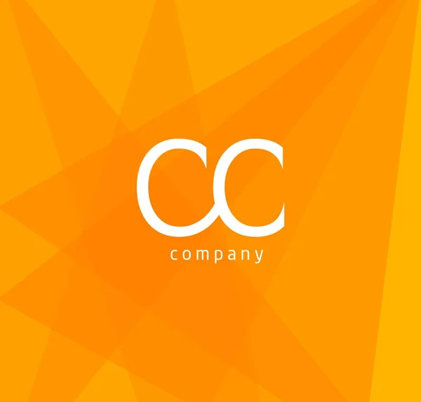 Gemensam logotyp Cc — Stock vektor
