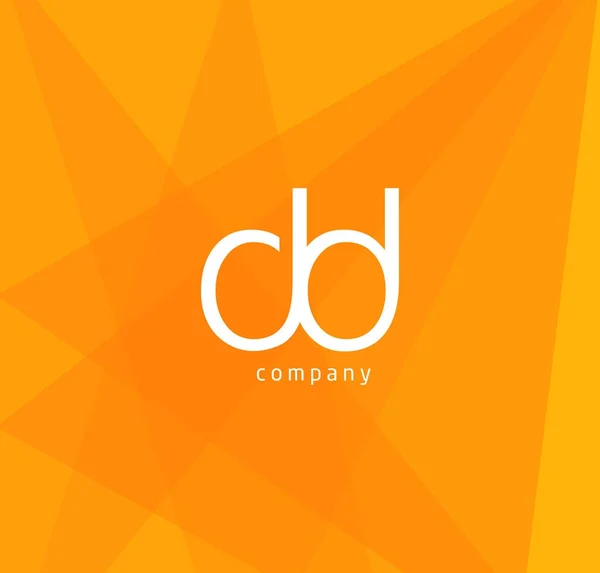 Joint logo Dd — Stock Vector