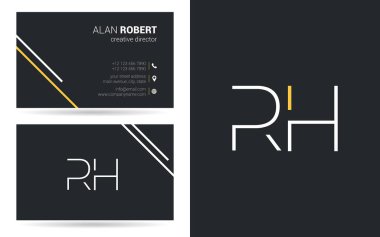 Kontur logo Rh