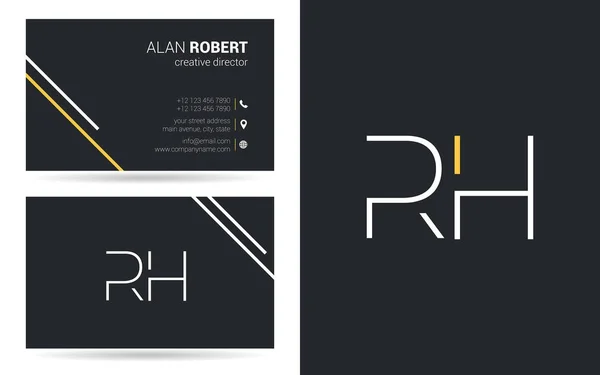 Kontur logo Rh