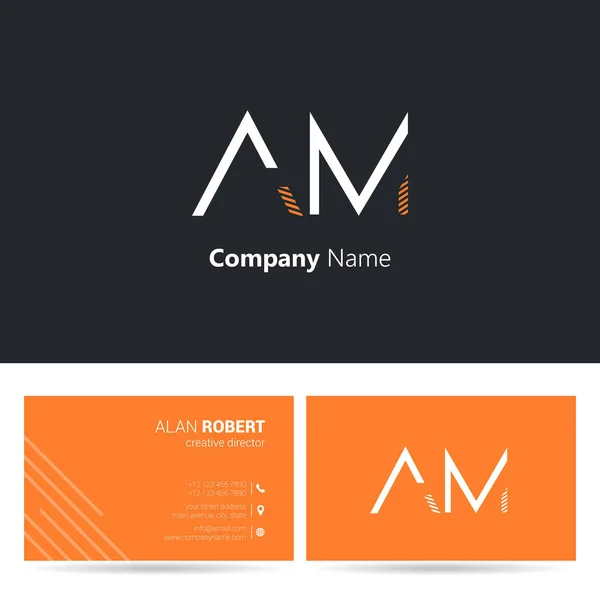 Logo Ontwerp Letters Sjabloon Voor Visitekaartjes Beroerte Stijl Lettertype — Stockvector