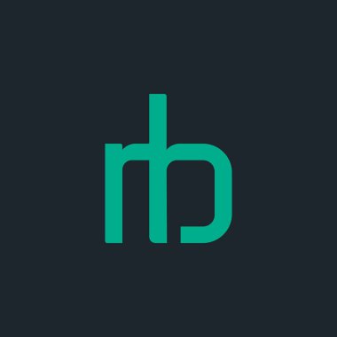 RB logo vektör çizim bağlı 