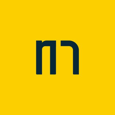 RN logo vektör çizim bağlı 