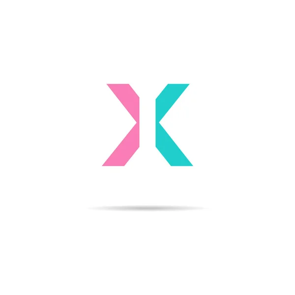 Písmeno Společné Logo Design Vektorové Šablony Společné Logo Ikona — Stockový vektor