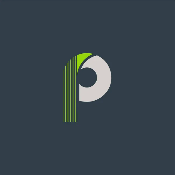 Diseño Del Logo Del Cómic Letra Sobre Fondo Oscuro — Vector de stock