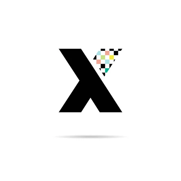 Diseño Del Logo Digital Check — Vector de stock