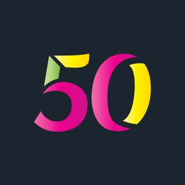 50 çoklu simge, siyah arkaplan