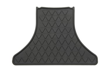 siyah kauçuk hasır üzerinde beyaz izole araba için