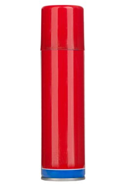 renk sprey beyaz arka plan üzerinde kapaklı