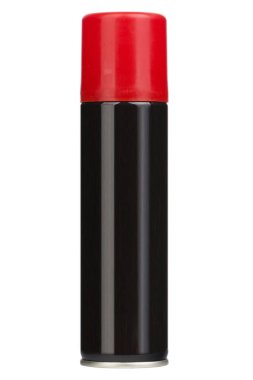 renk sprey beyaz arka plan üzerinde kapaklı