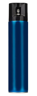 sprey Isolated beyaz ile plastik şişe.