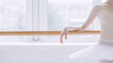 Genç balerin bale sınıf