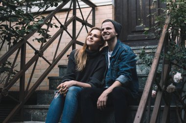 Bir adam ile bir köpek