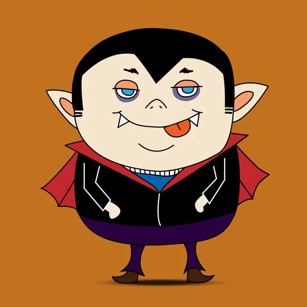 Vecteur de dessin animé Dracula — Image vectorielle