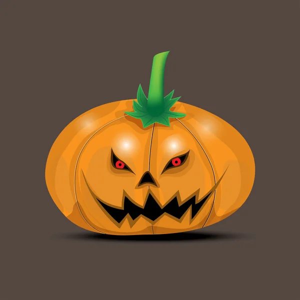 Halloween pumpkin head — Stock Vector