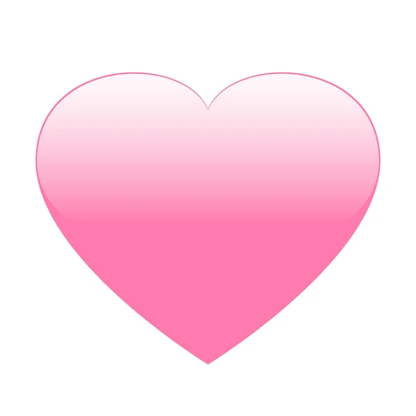 Ροζ διάνυσμα καρδιάς — Διανυσματικό Αρχείο