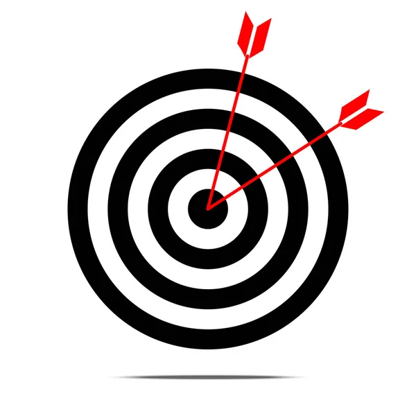 Hedef vektör simgesi tasarım