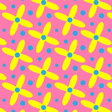 Çiçek desen sanat vektör