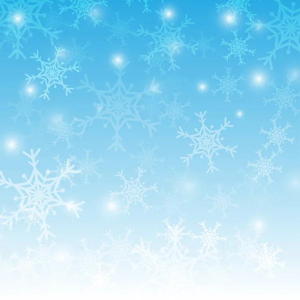 Neige en hiver conception vectorielle — Image vectorielle