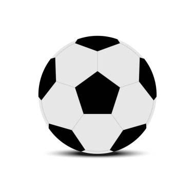 Futbol topu vektör sanat 