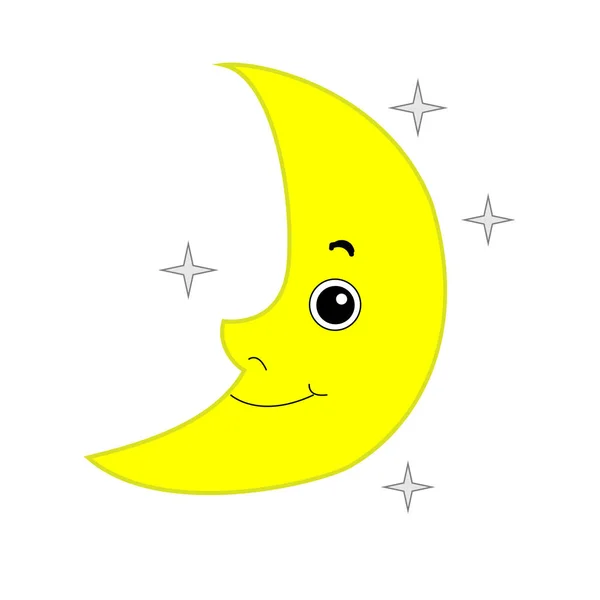 Ay karikatür vektör sanat