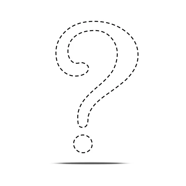 Soru işareti vektör işareti