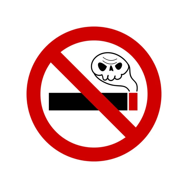 No smoking sign — Stock Vector © konstsem #7623483