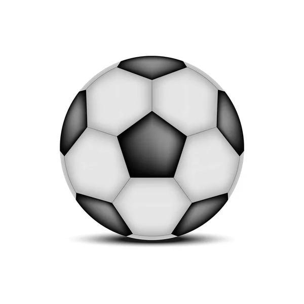 サッカー ボールのベクトル — ストックベクタ