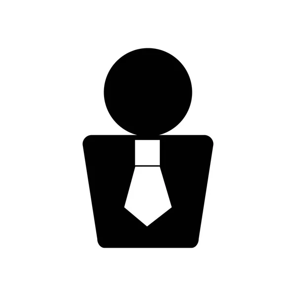 Zakenman pictogram vector — Stockvector