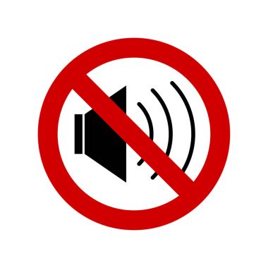 hiçbir ses simgesini