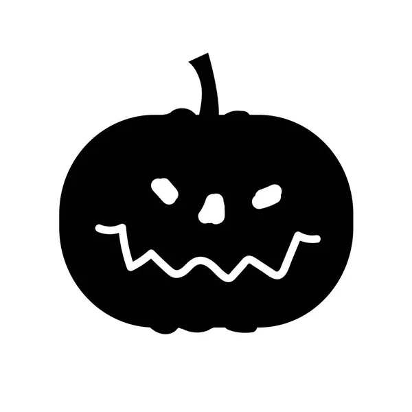 Halloween dynia ikona wektor — Wektor stockowy