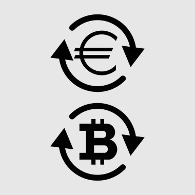 Döviz Alım Satım işareti vektör