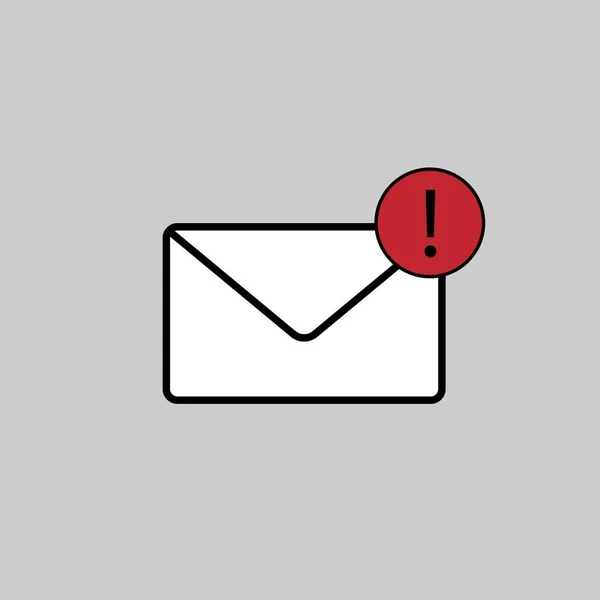 Icône de courrier vecteur — Image vectorielle