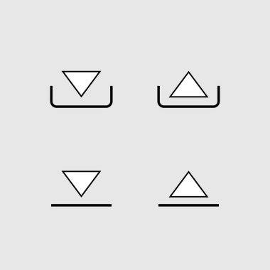 Download ve upload işareti