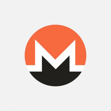 Monero işareti para birimi