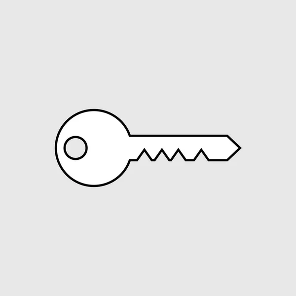 Sinal de ícone chave — Vetor de Stock