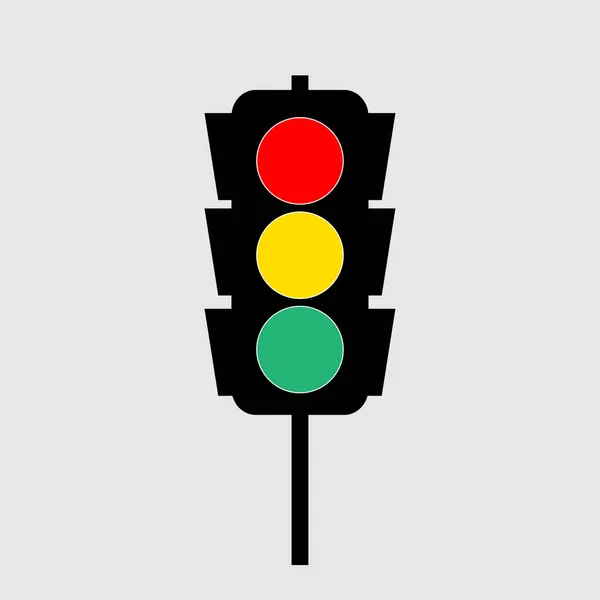 Traffic light icon — Stock Vector