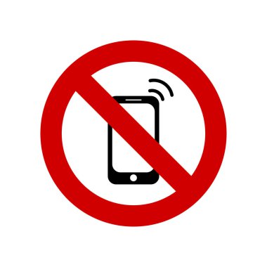 Hiçbir cep telefonu vektör