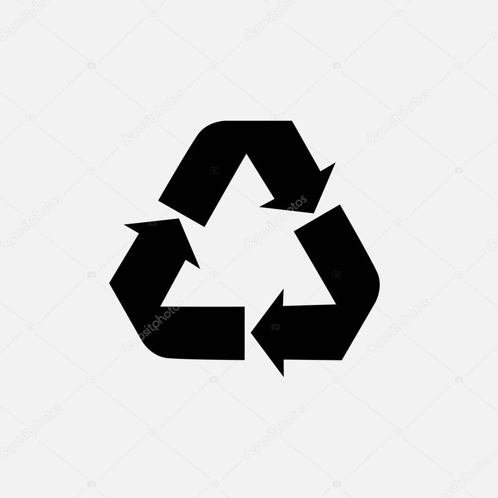 Recycle sign vector art