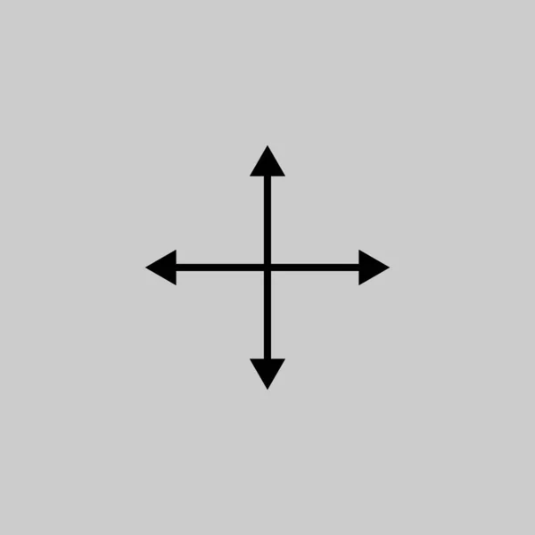 Déplacer icône — Image vectorielle