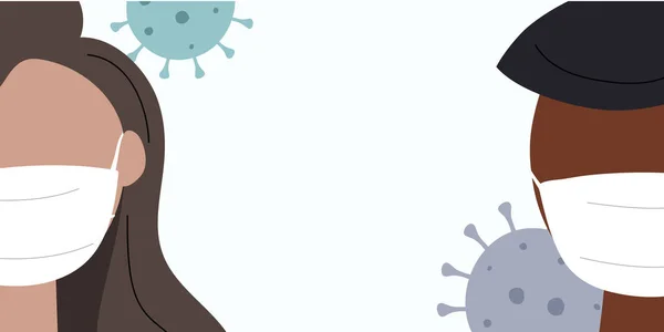 Mundo Entero Lucha Contra Brote Coronavirus Pandemia Humana Brote Coronavirus — Vector de stock