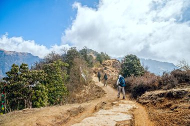 Nepal'de trekking
