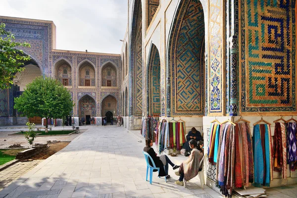 Registan Square Shah Zinda Unescos Världsarv November 2013 Samarkand Uzbekistan — Stockfoto