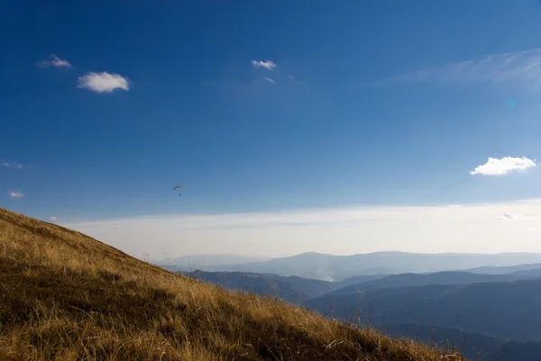 Dağlar manzara. Sahne