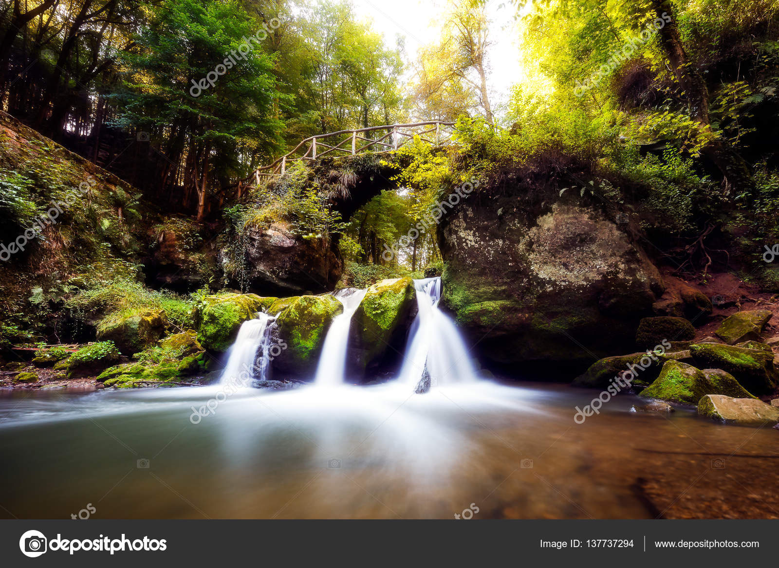 Mullerthal in Luxemburg — Stockfoto © eastfrisian #137737294