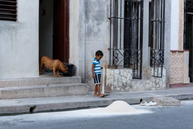 Sokakta Matanzas, Cuba